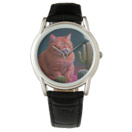 De Pulsera Reloj elegante para el amante del gato