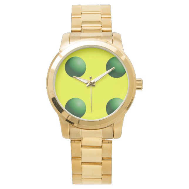 De Pulsera Reloj eWatch Esferas Verdes (Anverso)