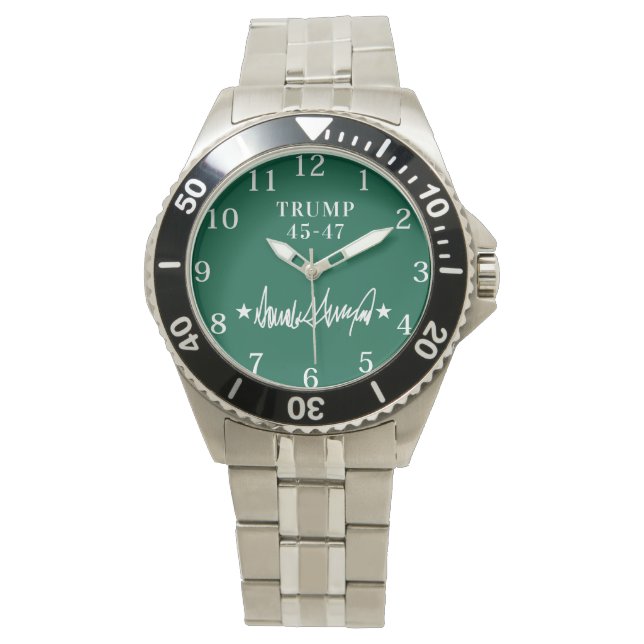 De Pulsera reloj eWatch firma Trump 45-47 (Anverso)