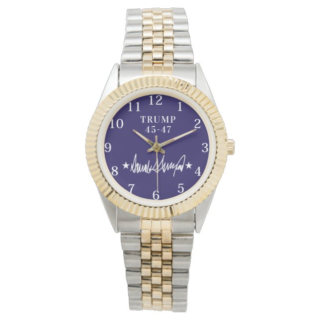 De Pulsera reloj eWatch firma Trump 45-47 (Anverso)