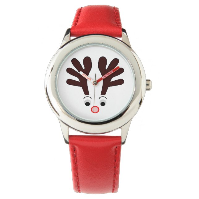 De Pulsera Reloj eWatch para niños Rudolph (Anverso)