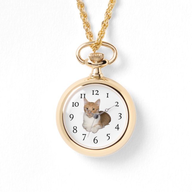 De Pulsera Reloj femenino - Gato (Anverso)