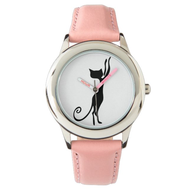 De Pulsera Reloj femenino - Gato (Anverso)
