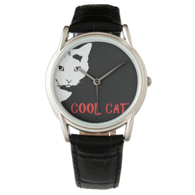 DE PULSERA RELOJ GATO GENIAL (Anverso)