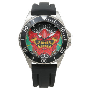 De Pulsera Reloj hannya mask