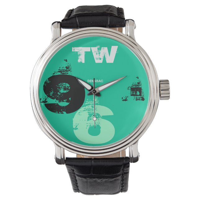 De Pulsera Reloj Hombre 96 Green Sea (Anverso)