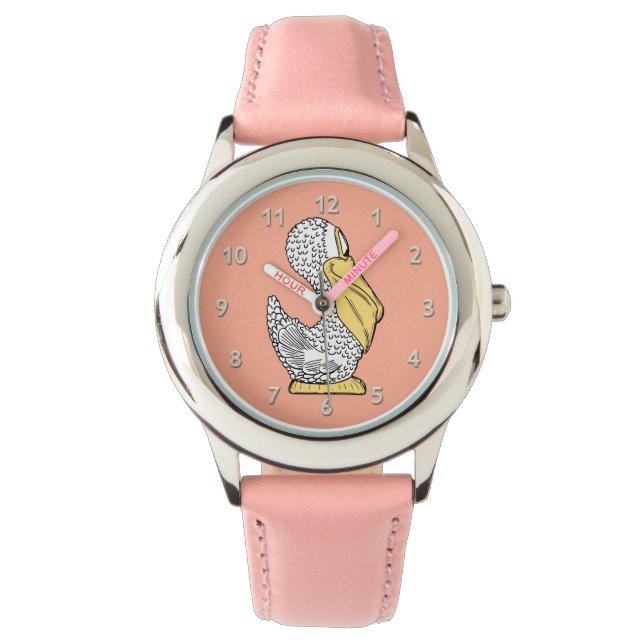 De Pulsera Reloj infantil pelicano (Anverso)