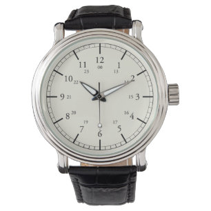 De Pulsera Reloj inspirado en manómetro claro - 12 en la part