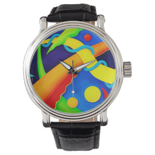 De Pulsera Reloj intrépido, abstracto