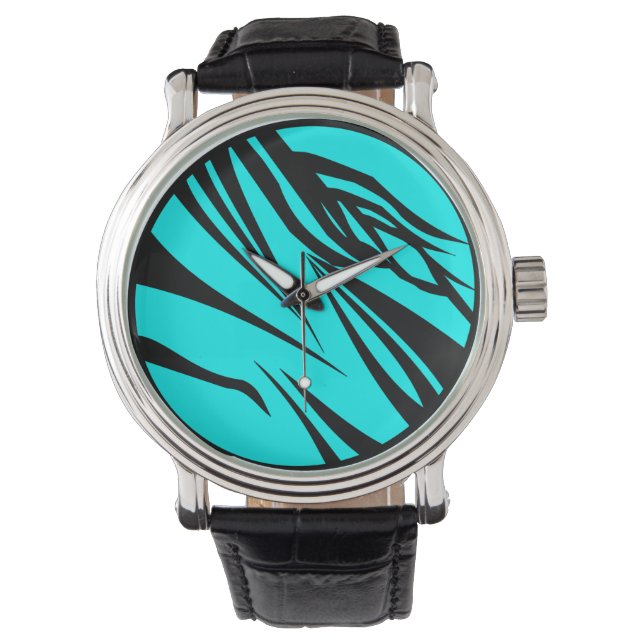 De Pulsera Reloj Jazzy Zebra Pizzazz (Anverso)