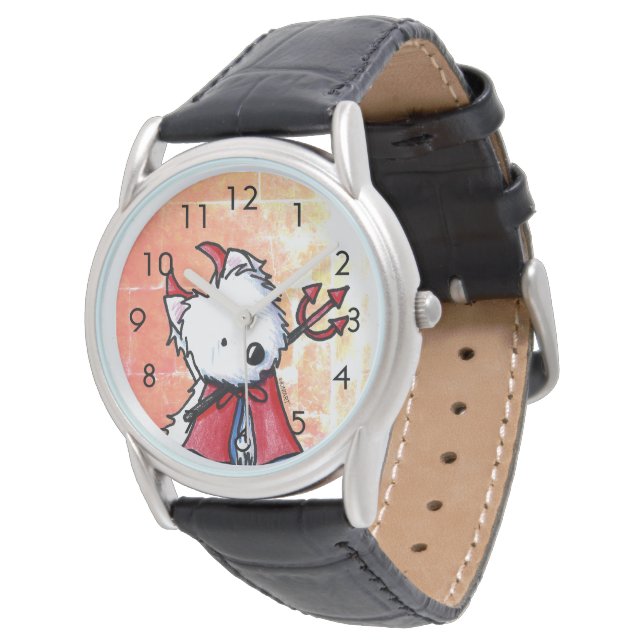 De Pulsera Reloj Little Devil Red WESTIE (Angular)