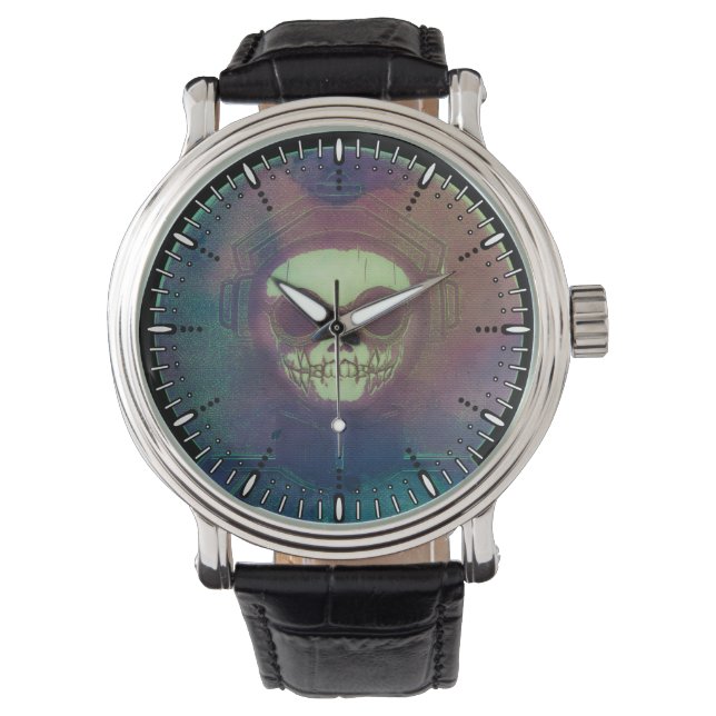 De Pulsera reloj LookSee Skull (Anverso)