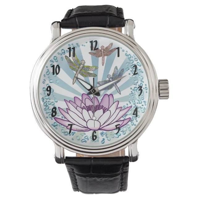De Pulsera Reloj Lotus Dragonfly (Anverso)