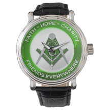 Reloj Masónico Verde