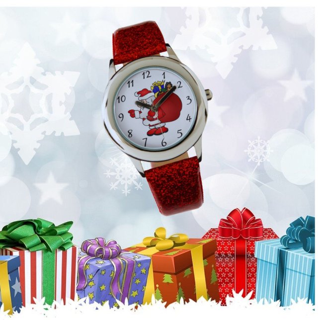 De Pulsera Reloj Navidad eWatch Santa para Niños (Subido por el creador)