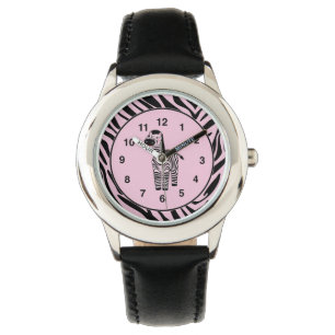 De Pulsera Reloj para niños cebra lindo