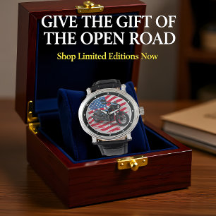 De Pulsera Reloj Patriótico Crucero, Bandera Americana.