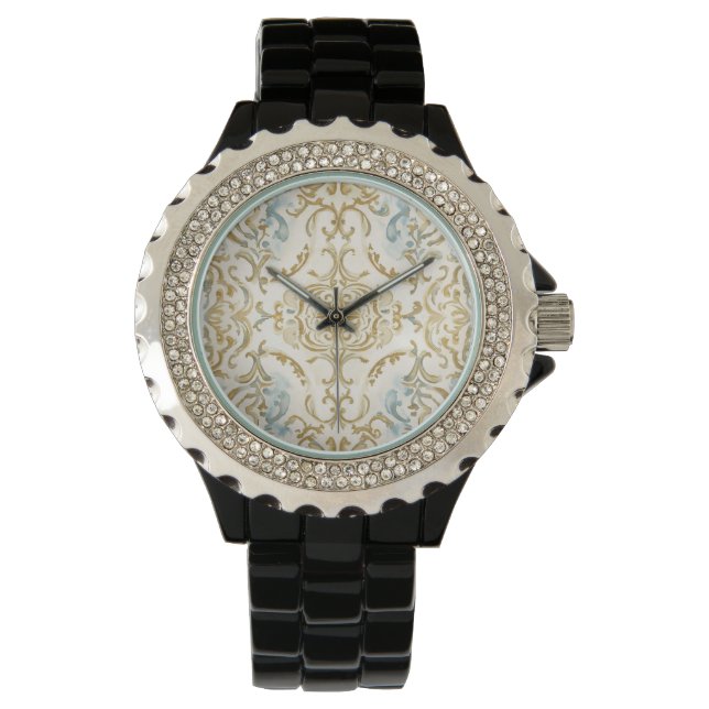 De Pulsera Reloj Patrón Mozaik Clásico Hermoso (Anverso)