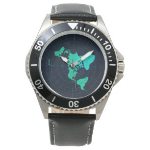 De Pulsera Reloj plano clásico del negro del Almirante-Estil
