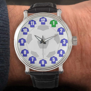 De Pulsera Reloj Regalo para Fanáticos del Fútbol - con Camis