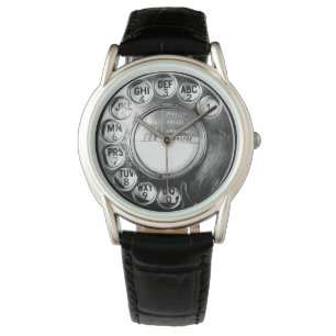 De Pulsera Reloj retro del dial del teléfono