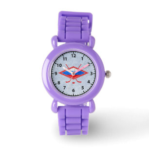 De Pulsera Reloj ruso del logotipo del hockey sobre hielo