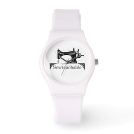 De Pulsera Reloj Sewteachable (Blanco)