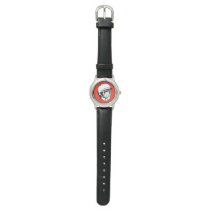 De Pulsera Reloj soviético rojo del acero inoxidable del