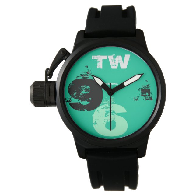 De Pulsera Reloj Sport Hombre 96 Green Sea (Anverso)