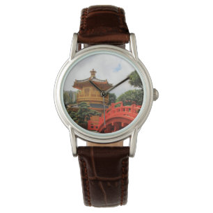 De Pulsera Reloj tranquilo del paisaje