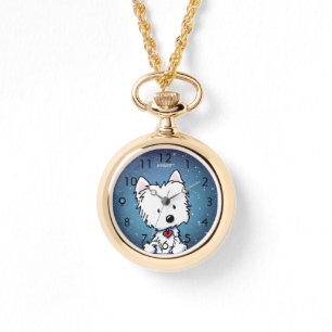 De Pulsera Reloj Westie Noche Estrellada