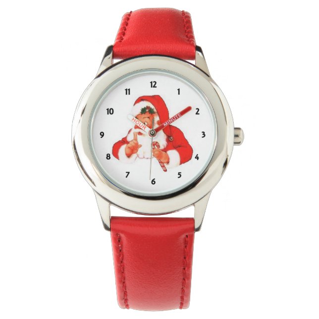 De Pulsera Santa dice que Shhhhh... Reloj (Anverso)