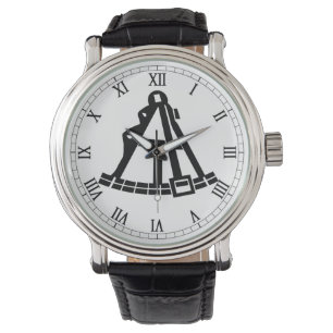 De Pulsera Sextante en un reloj