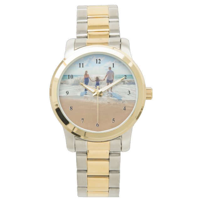 De Pulsera Sube tu foto reloj regalo (Anverso)