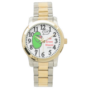 De Pulsera Weenii verde "Yum" reloj