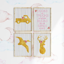 De qué están hechas las niñas Conjunto de Arte par