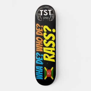 ¿DE QUÉ? ¿QUIÉN DE RASS? Tabla de Skate