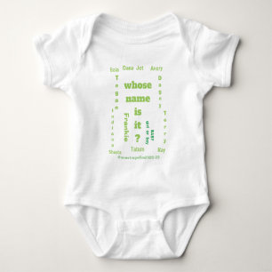 ¿De quién es el nombre? Todas las camisetas del ta