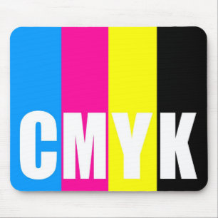De Ratón Alfombrilla CMYK