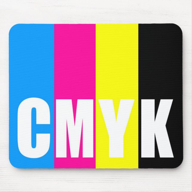 De Ratón Alfombrilla CMYK (Frente)