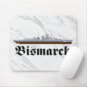 De Ratón Alfombrilla del acorazado Bismarck