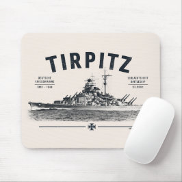 De Ratón Alfombrilla del acorazado Tirpitz