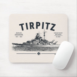 De Ratón Alfombrilla del acorazado Tirpitz