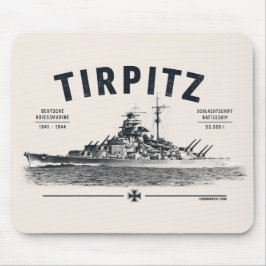 De Ratón Alfombrilla del acorazado Tirpitz