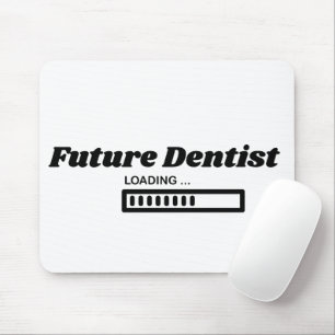 De Ratón Alfombrilla divertida para futuro dentista en carg