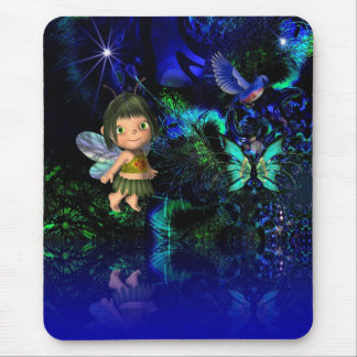 De Ratón Alfombrilla Fantasía Arte Estrella Ángel Chica