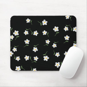 De Ratón Alfombrilla floral Midnight Daisy