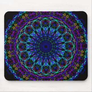 De Ratón Alfombrilla grande para meditación Mandala