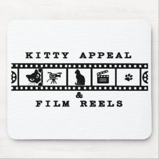 De Ratón Alfombrilla Kitty Appeal & Film Reels (Blanco)