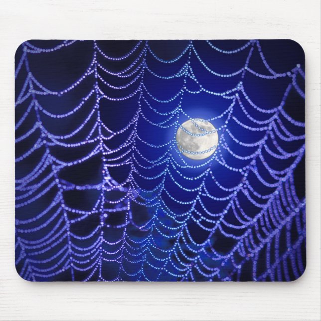 DE RATÓN ALFOMBRILLA NOCHE TELARAÑA (Frente)